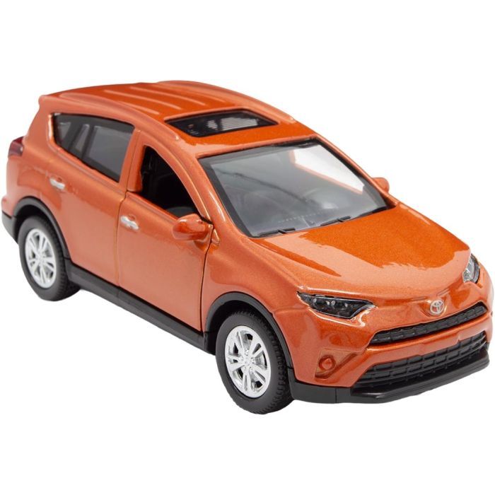 Масштабная модель автомобиля TechnoDrive Toyota RAV4 оранжевый (KM250422) изображение 2