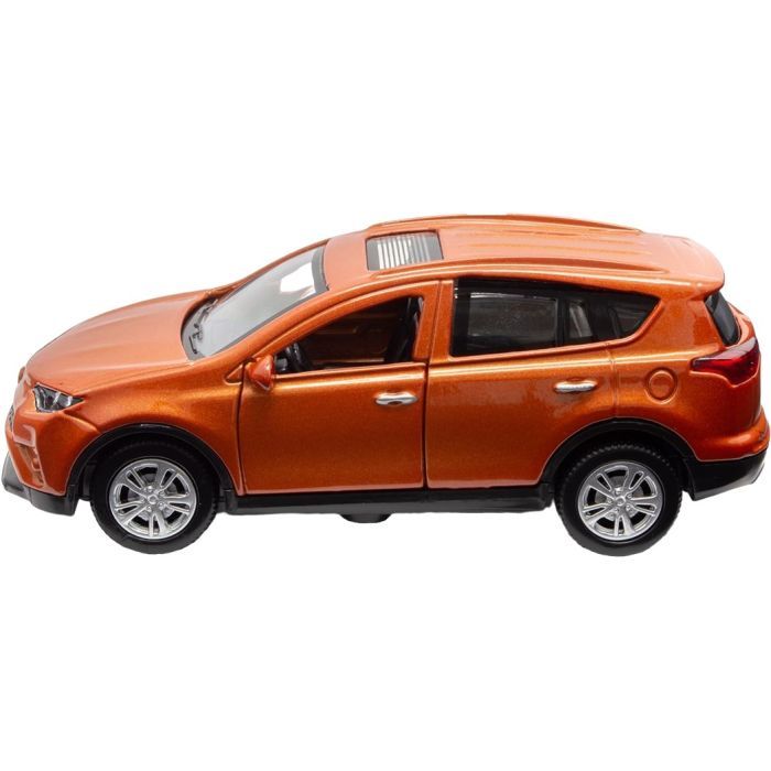 Масштабная модель автомобиля TechnoDrive Toyota RAV4 оранжевый (KM250422) изображение 6