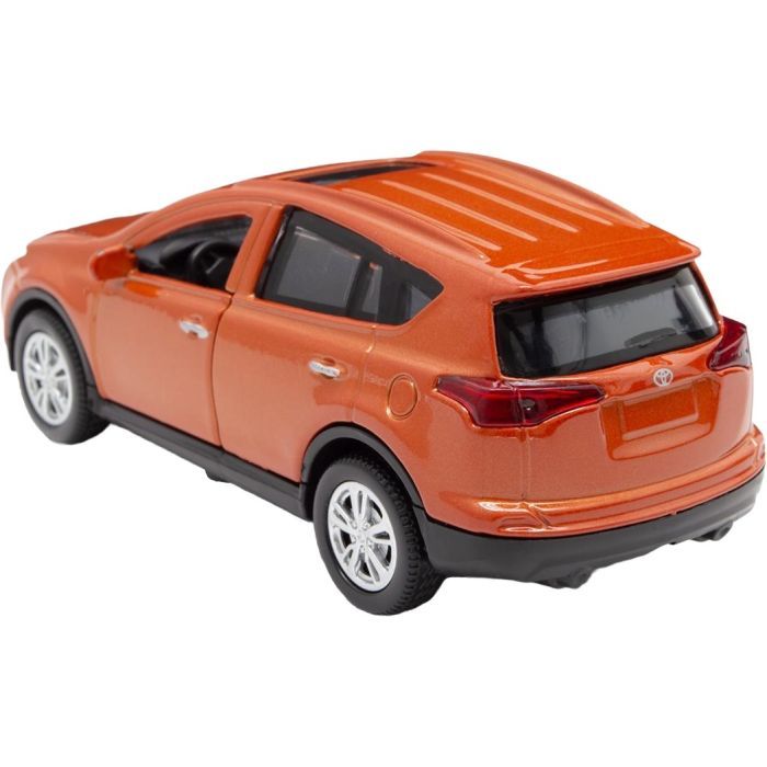 Масштабная модель автомобиля TechnoDrive Toyota RAV4 оранжевый (KM250422) изображение 7
