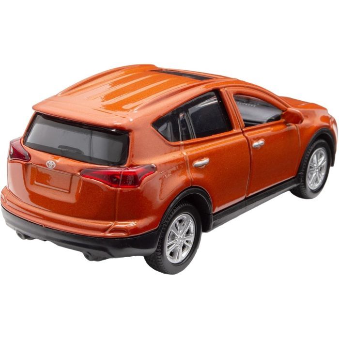 Масштабная модель автомобиля TechnoDrive Toyota RAV4 оранжевый (KM250422) изображение 8