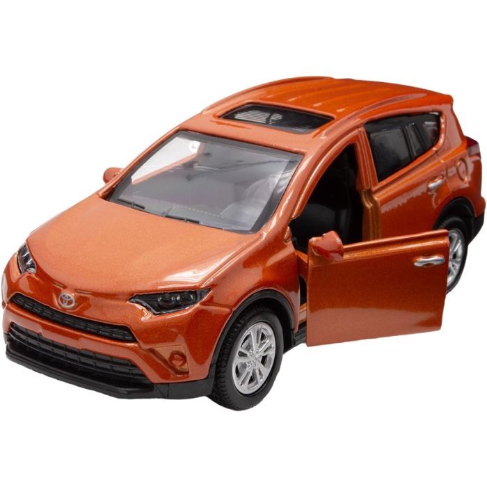 Масштабная модель автомобиля TechnoDrive Toyota RAV4 оранжевый (KM250422) изображение 9