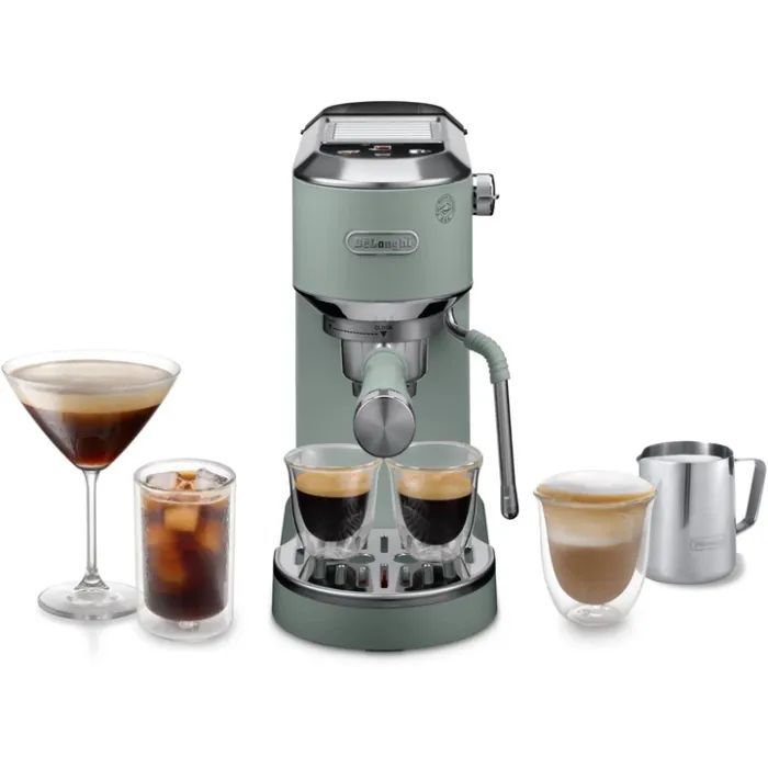 Рожковая кофеварка эспрессо DeLonghi EC 890.WI изображение 2