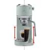 Рожковая кофеварка эспрессо DeLonghi EC 890 GR изображение 4