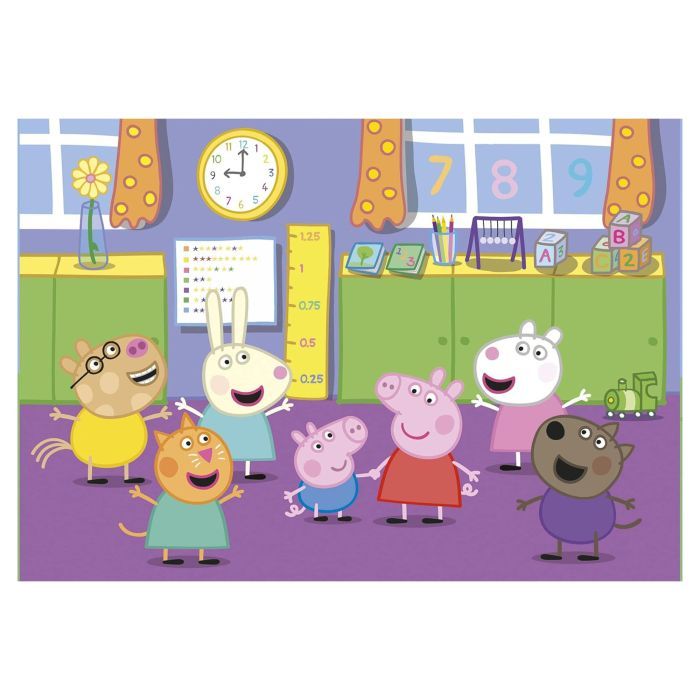 Пазл Clementoni 2 в 1 Peppa Pig, 2 по 60 елементів (24793) зображення 2