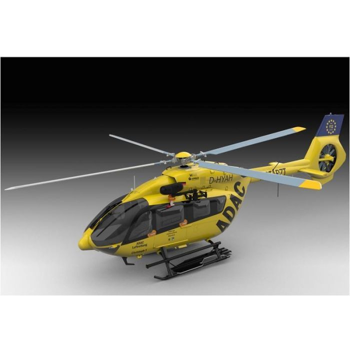 Сборная модель Revell Вертолет Airbus H145 ADAC Спасательная служба, уровень 5,1:32 (RVL-04969) изображение 5