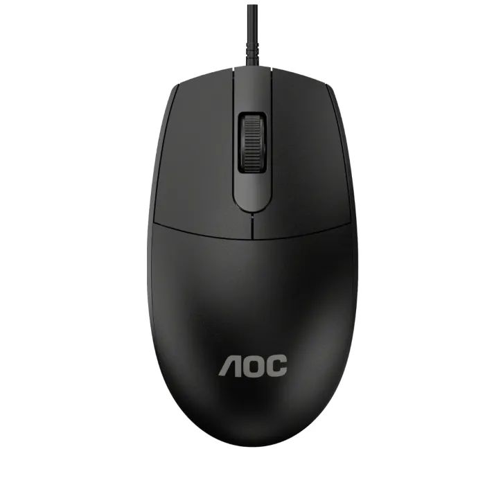 Мишка AOC MS100B USB Black (MS100B/LA)