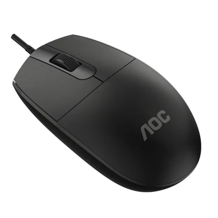 Мишка AOC MS100B USB Black (MS100B/LA) зображення 6