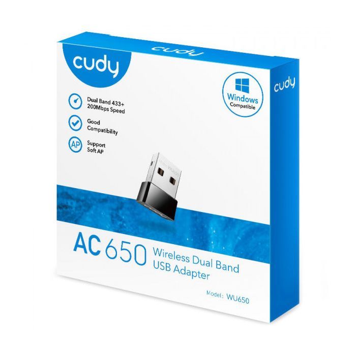 Сетевая карта Wi-Fi Cudy WU650 изображение 4