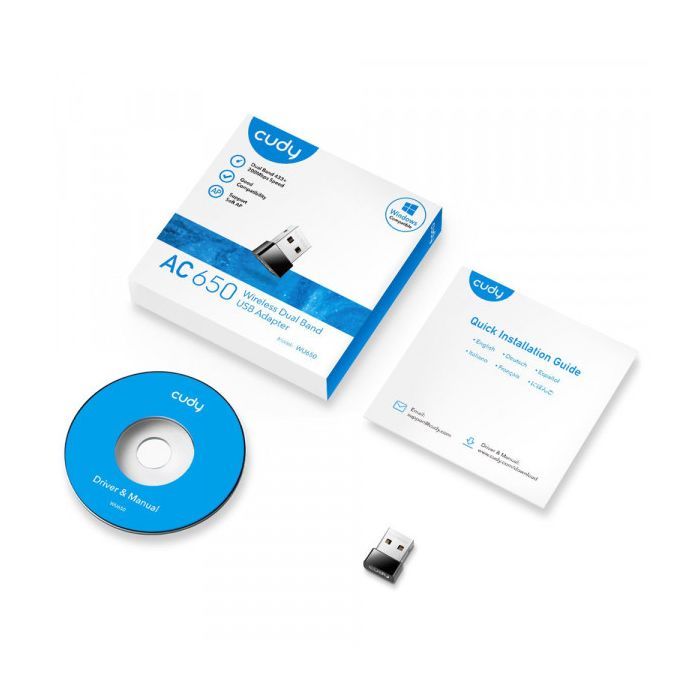 Сетевая карта Wi-Fi Cudy WU650 изображение 5