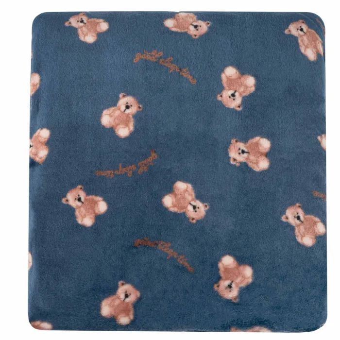 Плед Ardesto Flannel 100% поліестер, плюшеві ведмедики 160х200 см (ART0131PB) зображення 2
