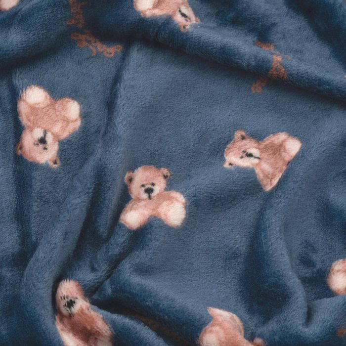 Плед Ardesto Flannel 100% поліестер, плюшеві ведмедики 160х200 см (ART0131PB) зображення 4