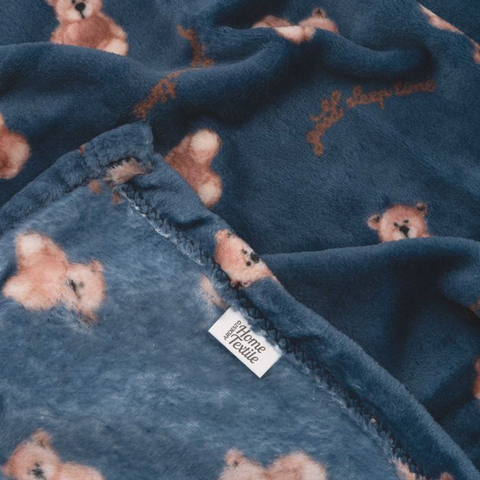 Плед Ardesto Flannel 100% поліестер, плюшеві ведмедики 160х200 см (ART0131PB) зображення 5