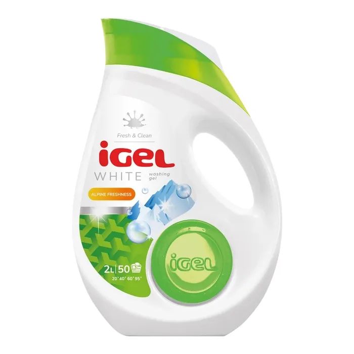 Гель для прання iGel White З ароматом свіжості 2 л (5999577880106)
