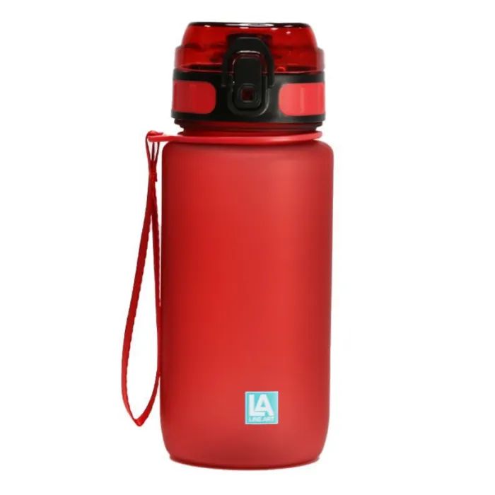 Бутылка для воды Line Art La Plata 600 мл червоний (60014118LA-02)