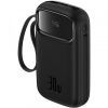Батарея універсальна Baseus 10000mAh Qpow 2 30W PD/3.0, QC/3.0, w/built-in USB-C cable, Black (P10055008113) зображення 2
