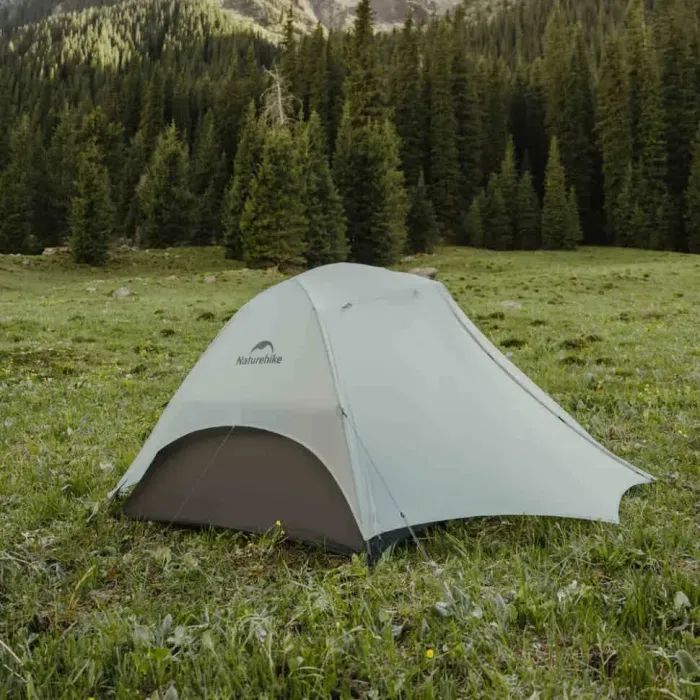 Палатка Naturehike двомісний ультралегкий Star River UL CNK2450WS022, сірий (6975641883074) изображение 5
