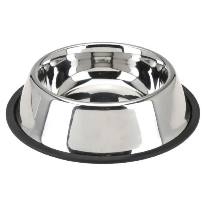Посуд для собак Swastik Industries Миска металева на гумі 1 л (2700000021927)