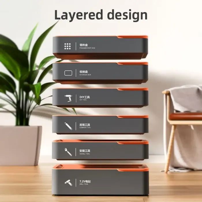 Ящик для инструментов Deli 305 205 6 мм (H1001-B) изображение 4