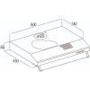 Вытяжка кухонная Cata LFK 6001 Wh изображение 5