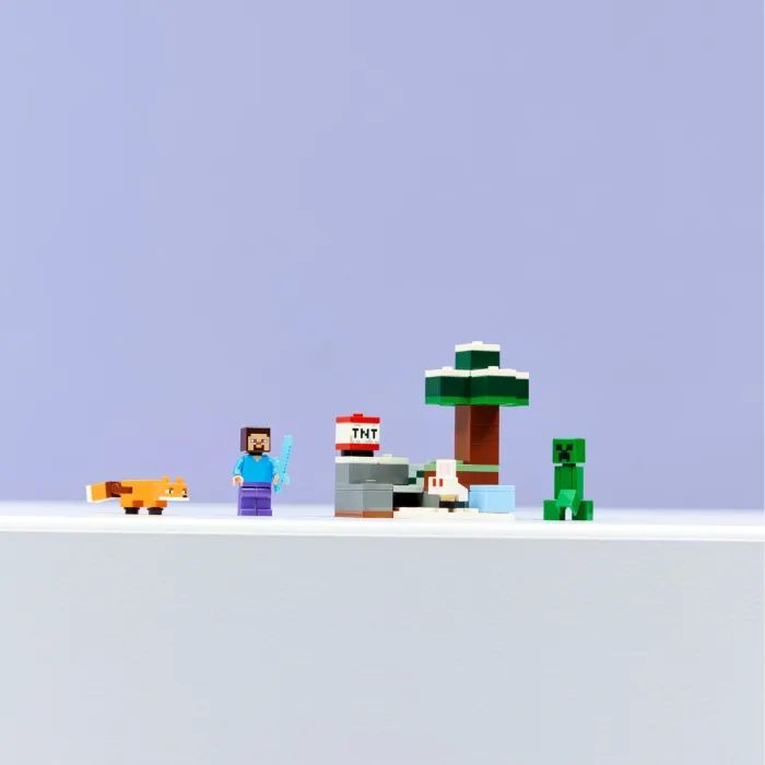 Конструктор LEGO Minecraft Приключения Стива в тайге (21583) изображение 12