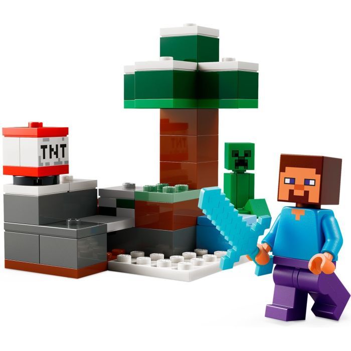 Конструктор LEGO Minecraft Приключения Стива в тайге (21583) изображение 5