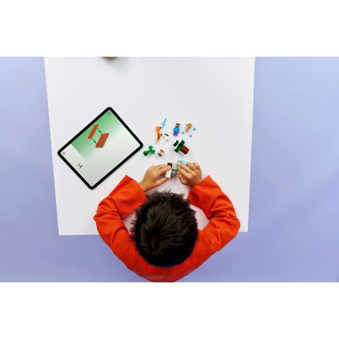 Конструктор LEGO Minecraft Приключения Стива в тайге (21583) изображение 9