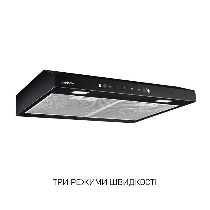 Вытяжка кухонная Minola HPLS 512 BL изображение 4