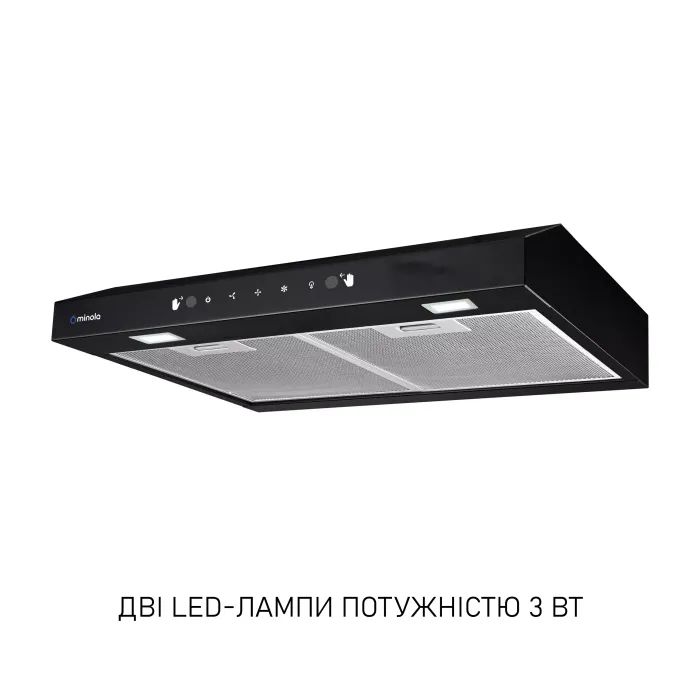 Вытяжка кухонная Minola HPLS 512 BL изображение 6