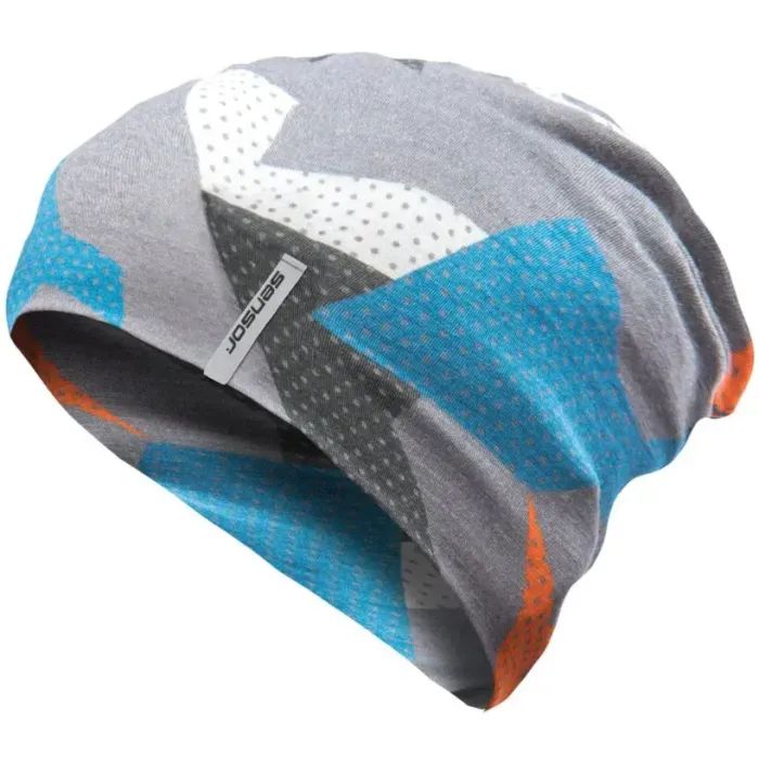 Шапка Sensor Merino Impress 24200049 блакитний/сірий M (SU32MI-blue-camo-M)