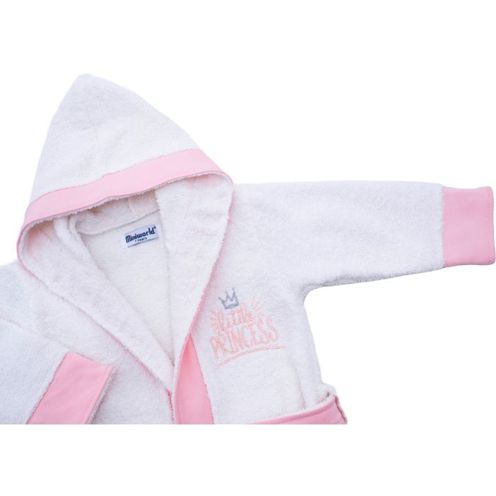 Халат дитячий Miniworld махровий (15466-104G-cream) зображення 3