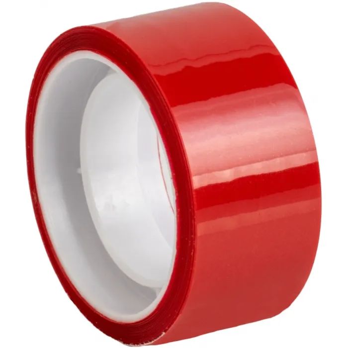 Скотч Optima 18 мм x 10 м, красный (O45366)