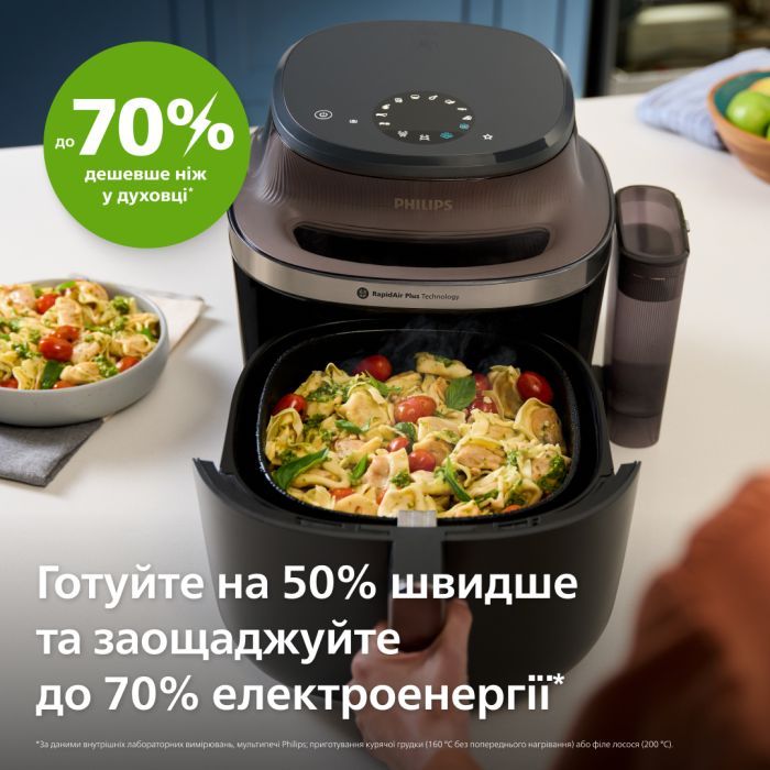 Мультипіч Philips Series 5000 OVI SteamFry (NA547/07) зображення 6