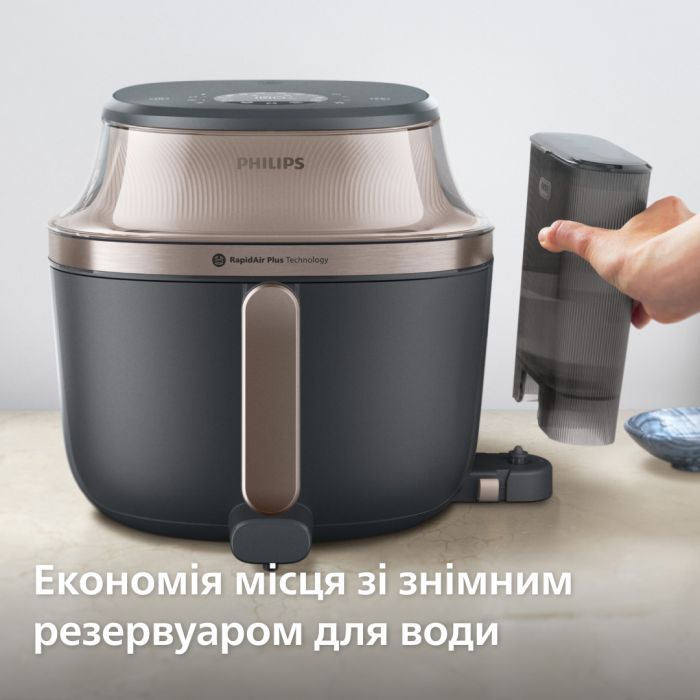 Мультипіч Philips Series 5000 OVI SteamFry (NA547/07) зображення 8
