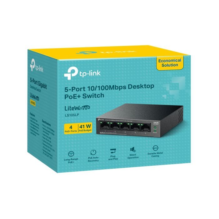 Комутатор мережевий TP-Link LS105LP зображення 7