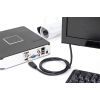 Кабель мультимедийный HDMI M to HDMI M 5.0m 4K60Hz Ethernet black Digitus (DK-330123-050-S) изображение 2