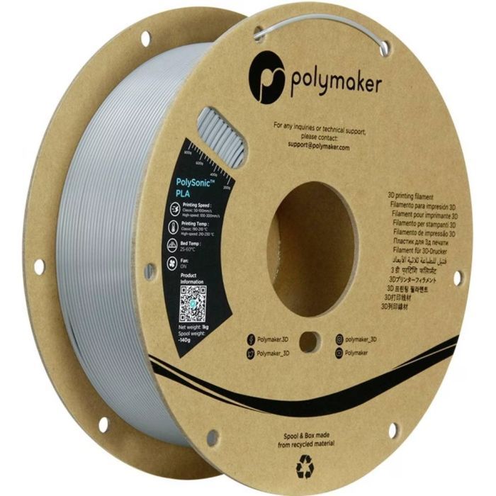 Пластик для 3D-принтера Polymaker PLA HIGH SPEED 1,75mm PURPLE 1kg (PA12008)