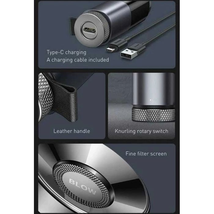 Алкотестер Baseus Digital Alcohol Tester Black (CRCX-01) зображення 12