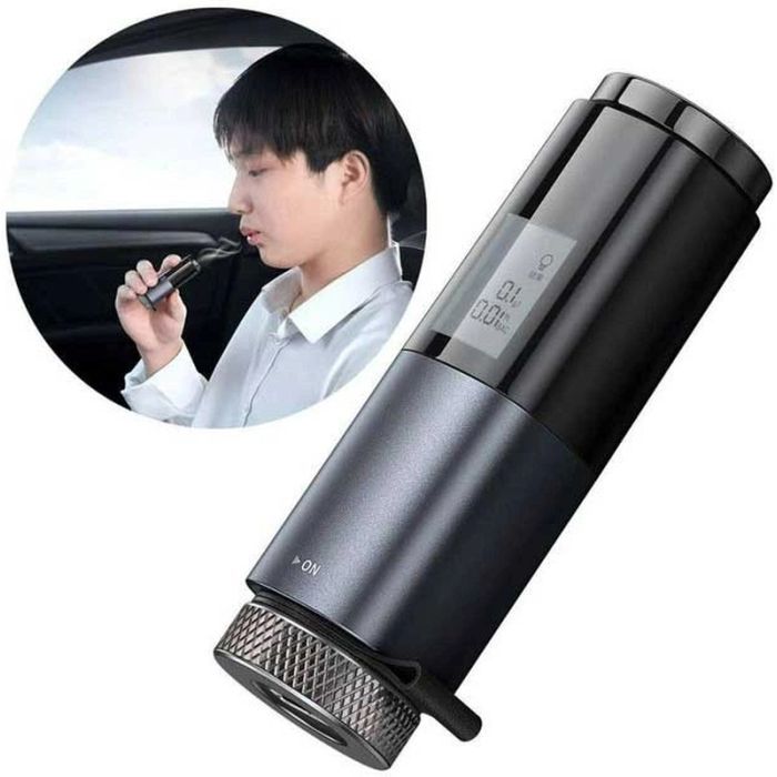 Алкотестер Baseus Digital Alcohol Tester Black (CRCX-01) зображення 8