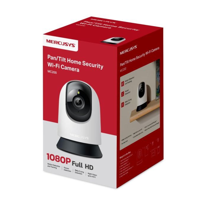 Камера відеоспостереження Mercusys IP-Камера MERCUSYS MC200 FHD N300 microSD motion detection (MC200) зображення 10