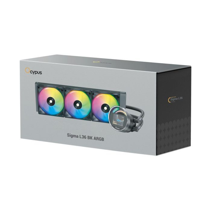 Система жидкостного охлаждения OCYPUS SIGMA-L36-BK3AAWWN00X-GL изображение 6
