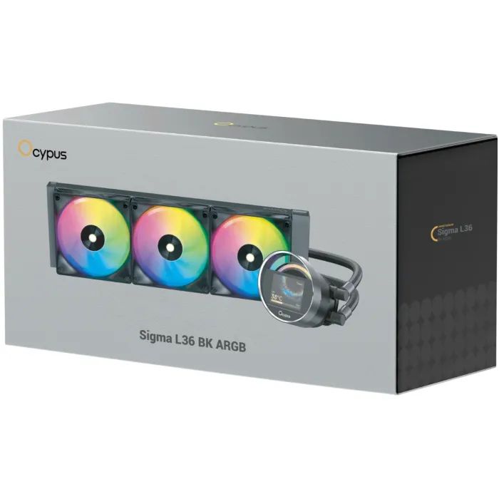 Система жидкостного охлаждения OCYPUS SIGMA-L36-BK3AAWWN00X-GL изображение 6