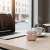 Чехол для наушников Uniq Lino AirPods 4 Silicone Pink Blush (8886463691380) изображение 10