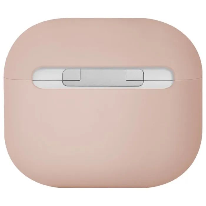 Чехол для наушников Uniq Lino AirPods 4 Silicone Ash Grey (8886463691373) изображение 2