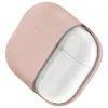 Чехол для наушников Uniq Lino AirPods 4 Silicone Pink Blush (8886463691380) изображение 5