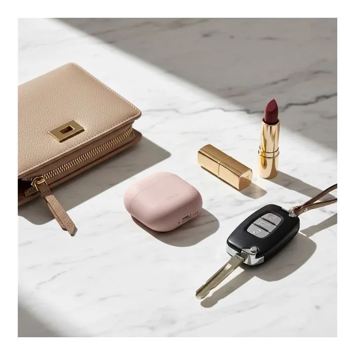 Чехол для наушников Uniq Lino AirPods 4 Silicone Ash Grey (8886463691373) изображение 8