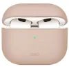 Чехол для наушников Uniq Lino AirPods 4 Silicone Pink Blush (8886463691380)