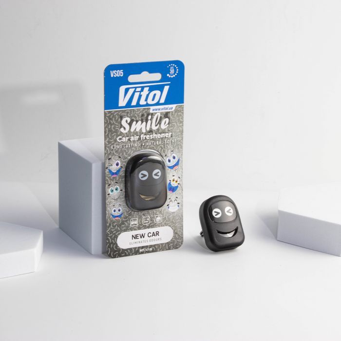 Ароматизатор для автомобиля VITOL Smile New car 4мл (VS05) изображение 2