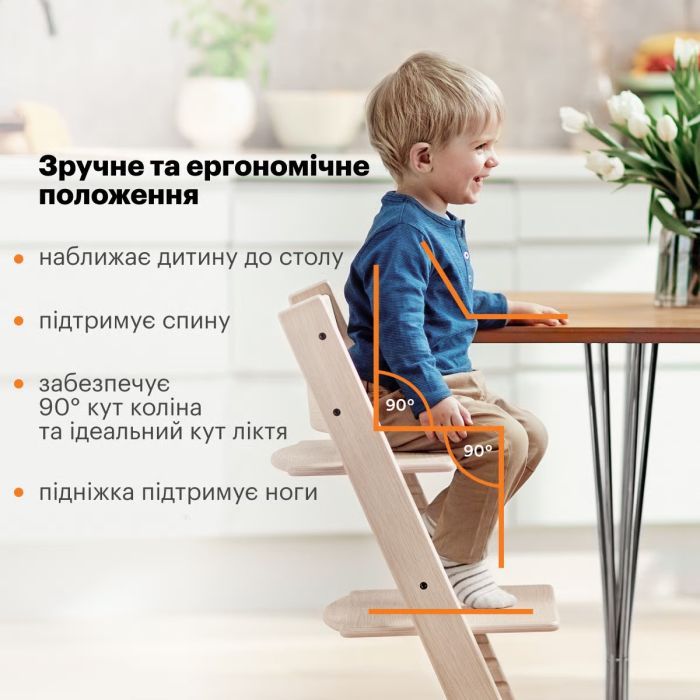 Стульчик для кормления Stokke Tripp Trapp, Heather Mauve лиловый (100141) изображение 7