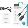 Кабель мультимедийный DisplayPort M to HDMI M 2.0m 4K60Hz Choetech (XDH01-BK) изображение 4