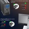 Кабель мультимедийный DisplayPort M to HDMI M 2.0m 4K60Hz Choetech (XDH01-BK) изображение 8